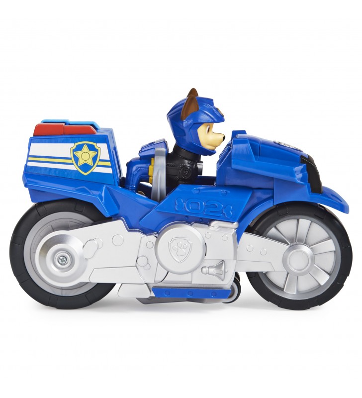 PAW Patrol Moto Pups Chase’s Deluxe Pull Back Motorcycle Vehicle