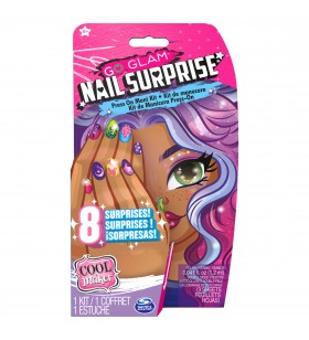 Cool Maker GO GLAM Nail Surprise Manicure Set with Surprise Feature Press on Nails and Polish