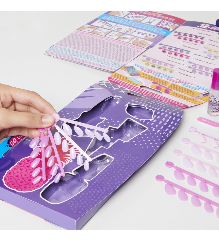 Cool Maker GO GLAM Nail Surprise Manicure Set with Surprise Feature Press on Nails and Polish