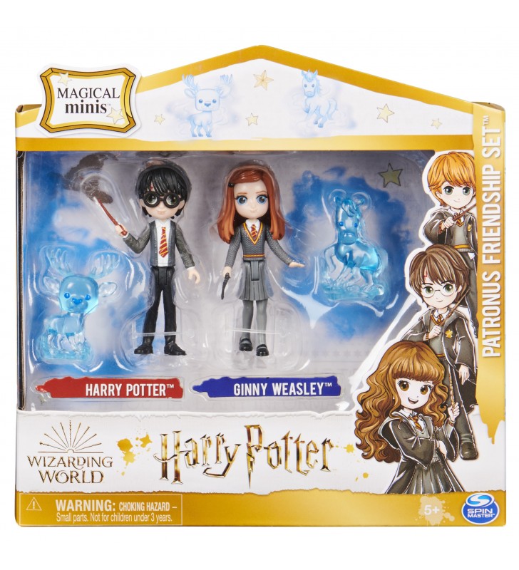 Wizarding World Magical Minis Harry Potter and Ginny Weasley Patronus Friendship Set