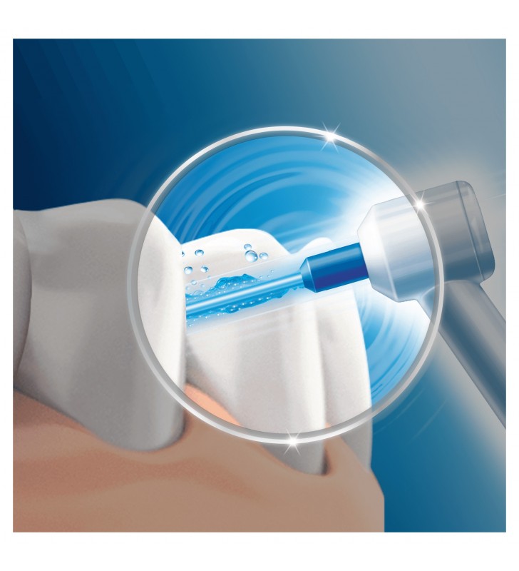Oral-B WaterJet 139805 periuțe de dinți electrice Adult Periuță de dinți rotativă-oscilantă Albastru, Alb