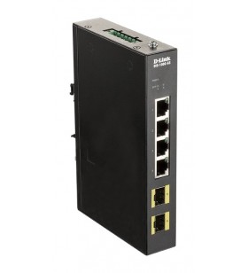 D-Link DIS-100G-6S switch-uri Gestionate Gigabit Ethernet (10/100/1000) Negru