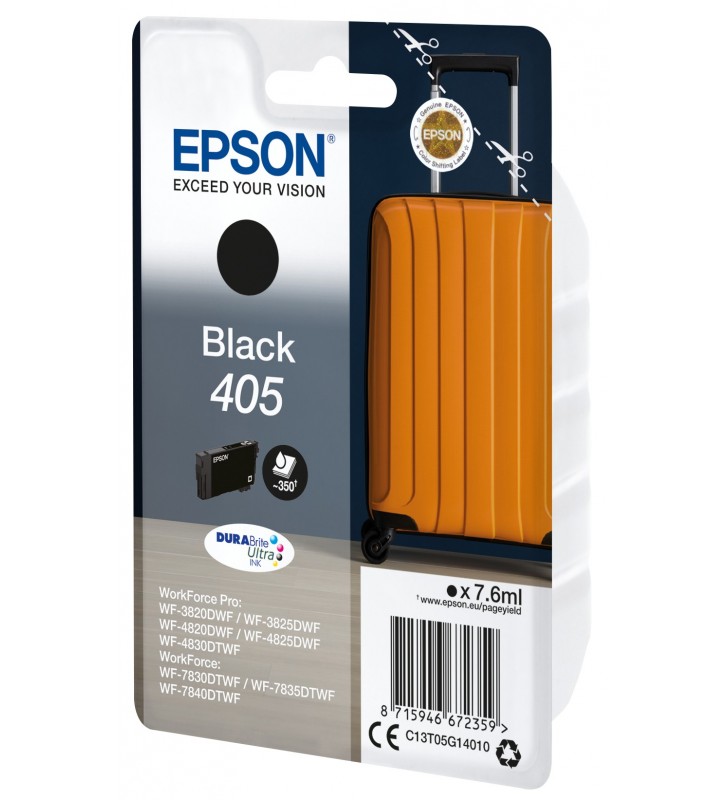 Epson 405 DURABrite Ultra Ink cartușe cu cerneală 1 buc. Original Productivitate Standard Negru