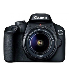 Canon EOS 4000D + EF-S 18-55mm III Trusă cameră SLR 18 MP 5184 x 3456 Pixel Negru