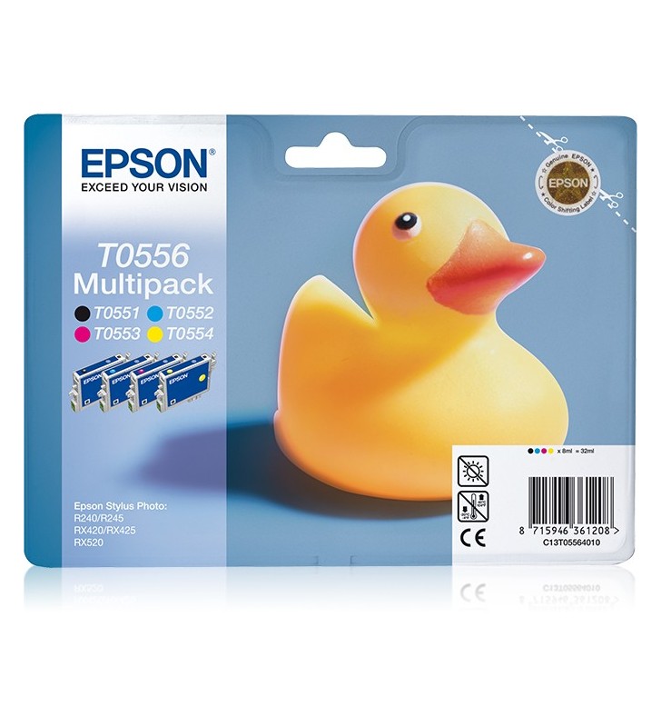 Epson Duck Multipack 4-Coulered T0556