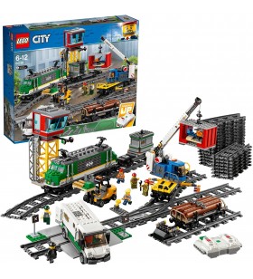 Jucărie de construcție a trenului de marfă LEGO  60198 City
