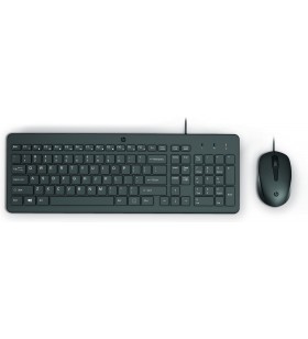 HP Mouse şi tastatură 150 cu cablu