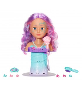 BABY born Sister Styling Mermaid Head Păpușă de jucărie pentru baie Multicolor