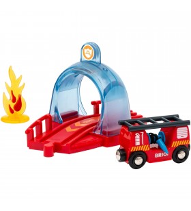 Brigada de pompieri BRIO Smart Tech Sound, vehicul de jucărie
