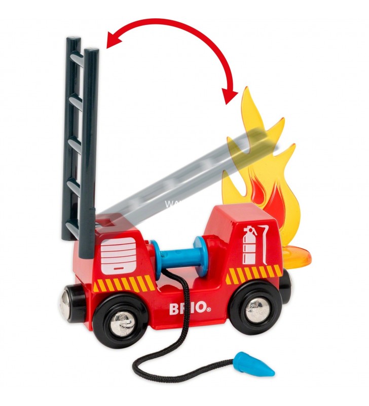 Brigada de pompieri BRIO Smart Tech Sound, vehicul de jucărie