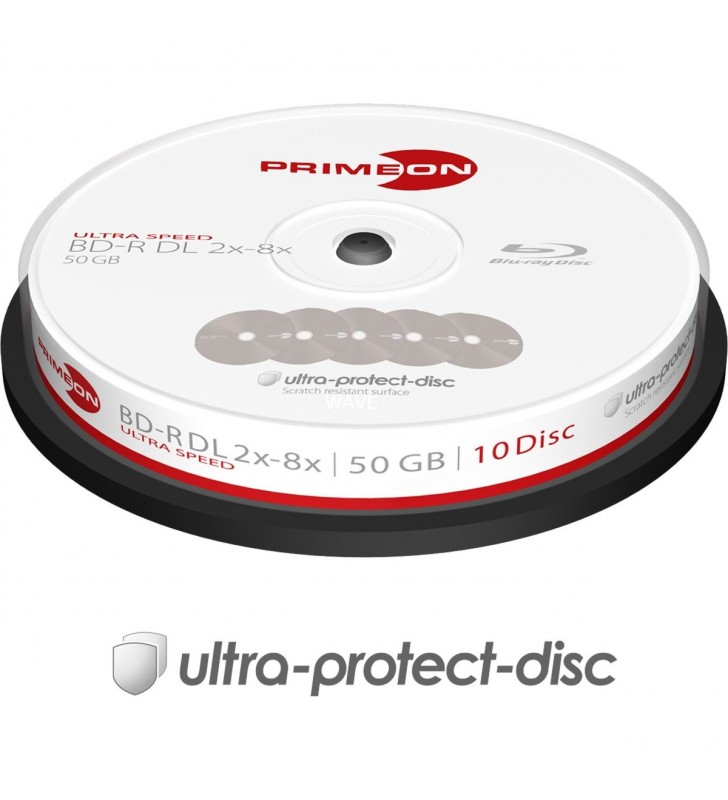 PRIMEON  BD-R DL 50 GB 8x, Blu-ray blank