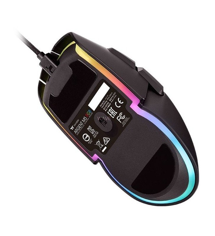 Thermaltake  ARGENT M5 RGB, mouse de gaming