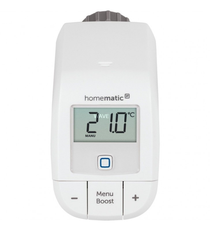 Termostat pentru radiator Homematic IP  Smart Home Basic (HmIP-eTRV-B), termostat de încălzire