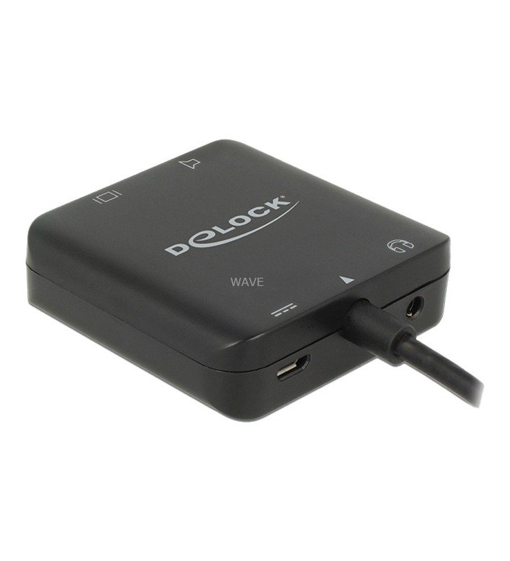 DeLOCK  HDMI-A St - HDMI + Extractor audio, adaptor