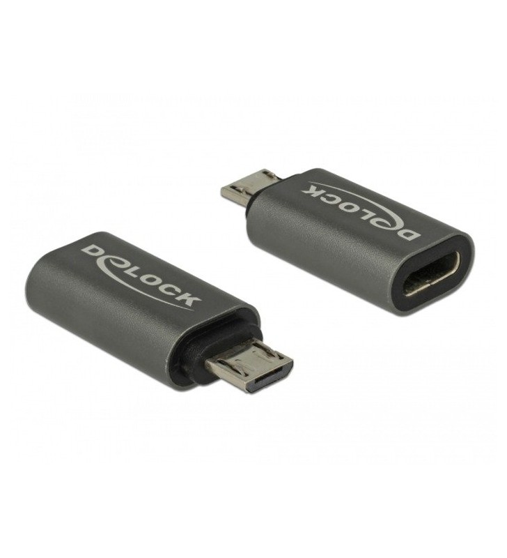 Adaptor DeLOCK  Micro-USB-B 2.0 (male) - USB-C 2.0 (female)