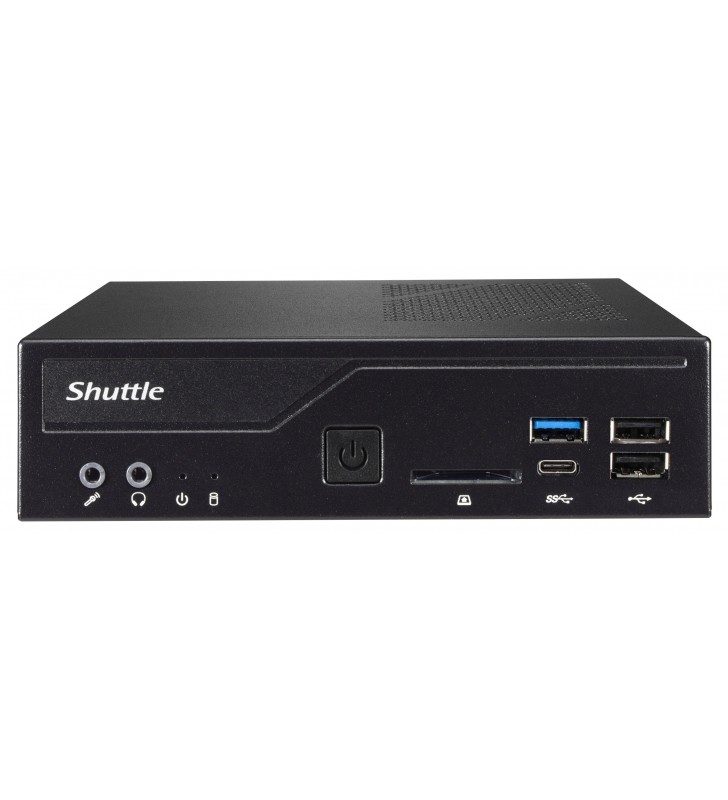 Shuttle XPС slim DH410S Dimensiune carcasă PC 3.5L Negru Intel H410 LGA 1200 (Socket H5)