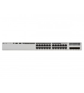 Cisco C9200-24PB-A switch-uri Gestionate L3 Gigabit Ethernet (10/100/1000) Power over Ethernet (PoE) Suport Gri