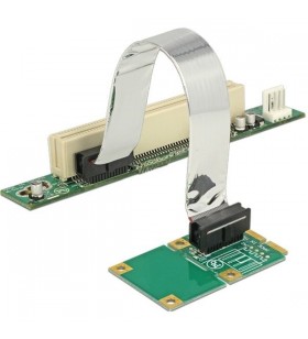 Placă verticală DeLOCK  Mini PCI Express - 1 x PCI, placă verticală