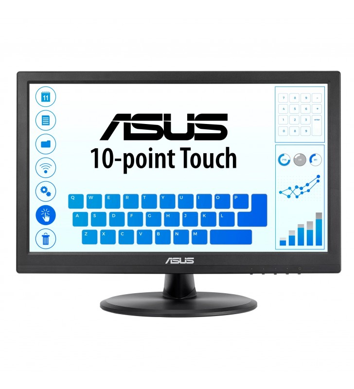 ASUS VT168HR 39,6 cm (15.6") 1366 x 768 Pixel Multi-touch Negru