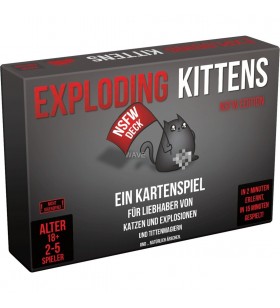 Joc de cărți Asmodee  Exploding Kittens Ediția NSFW