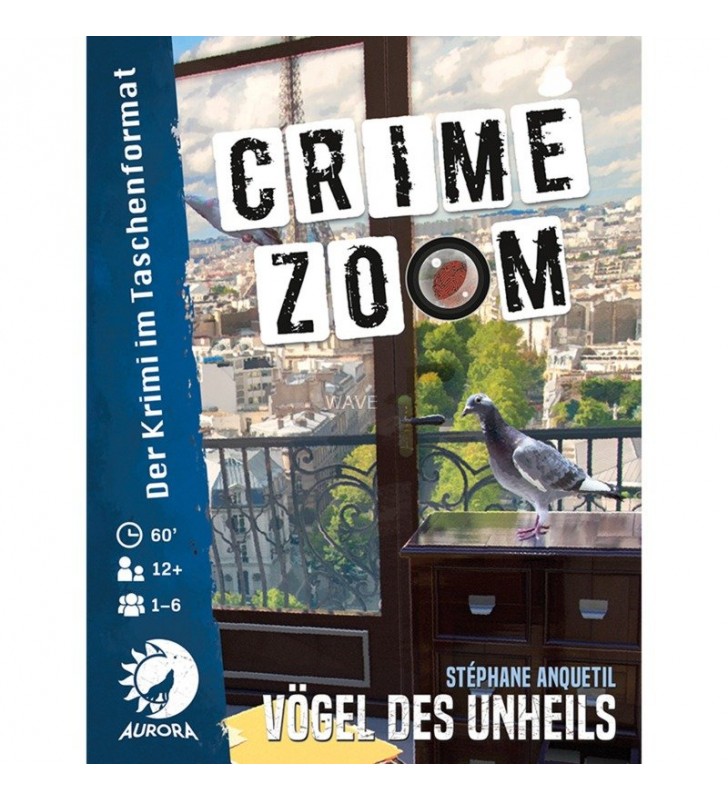 Asmodee  Crime Zoom Fall 2: Jocul de cărți Birds of Mischief