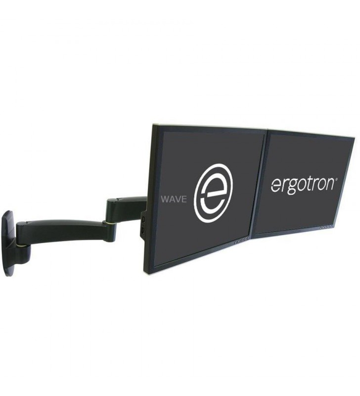 Suport de perete Ergotron  Series 200 pentru soluție cu ecran dublu, suport pentru monitor