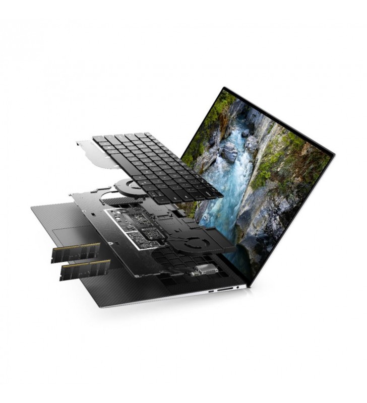 Notebook Dell Precision 5550, 15.6" Ultra HD+ Touch, Intel Core i7-10850H, Quadro T2000-4GB, RAM 32GB, SSD 1TB, Windows 10 Pro
