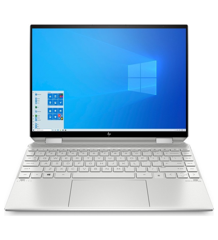 Laptop HP Spectre x360 Convertible 14-ea0081ng Natural Silver, Core i7-1165G7, 16GB RAM, 512GB SSD, DE