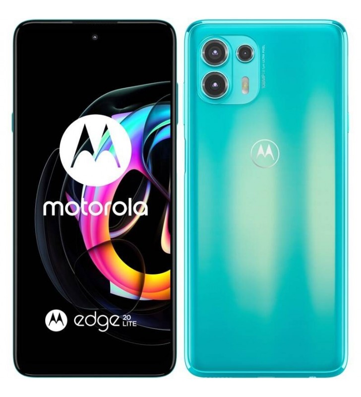 Motorola Edge 20 Lite 17 cm (6.7") Dual SIM Android 11 5G USB tip-C 8 Giga Bites 128 Giga Bites 5000 mAh Verde