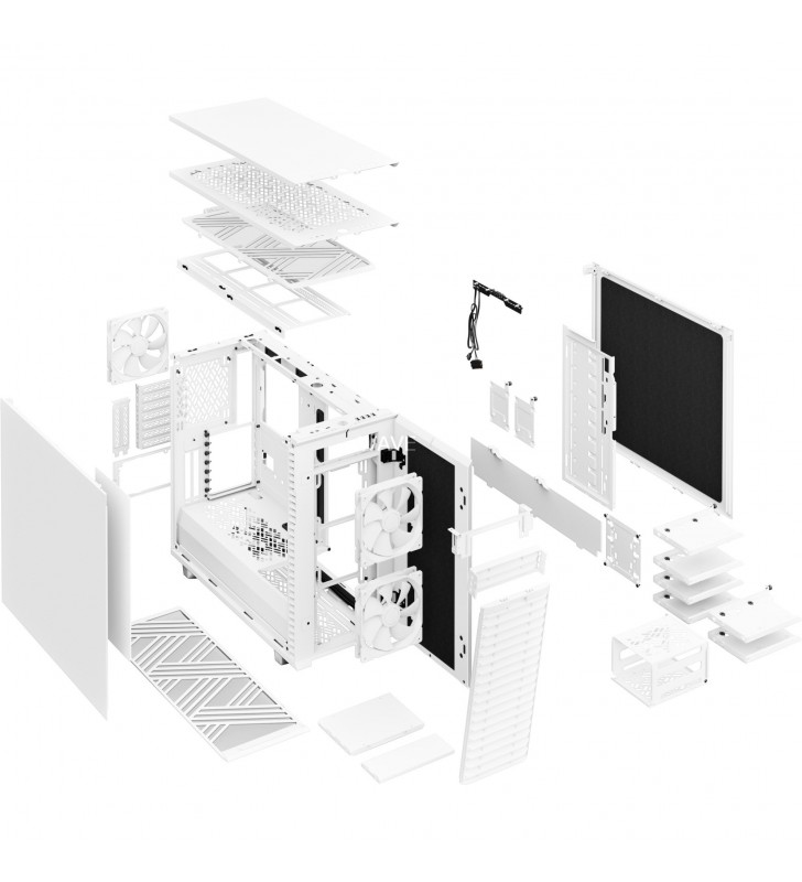 Fractal Design  Define 7 White Solid, carcasă turn