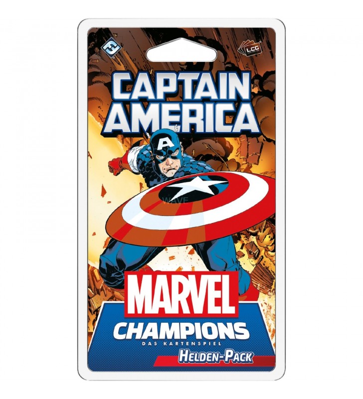 Asmodee  Marvel Champions: The Card Game - Captain America