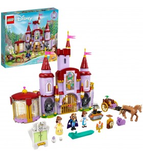 LEGO  43196 Jucărie de construcție Castelul Prințesei Disney Belle