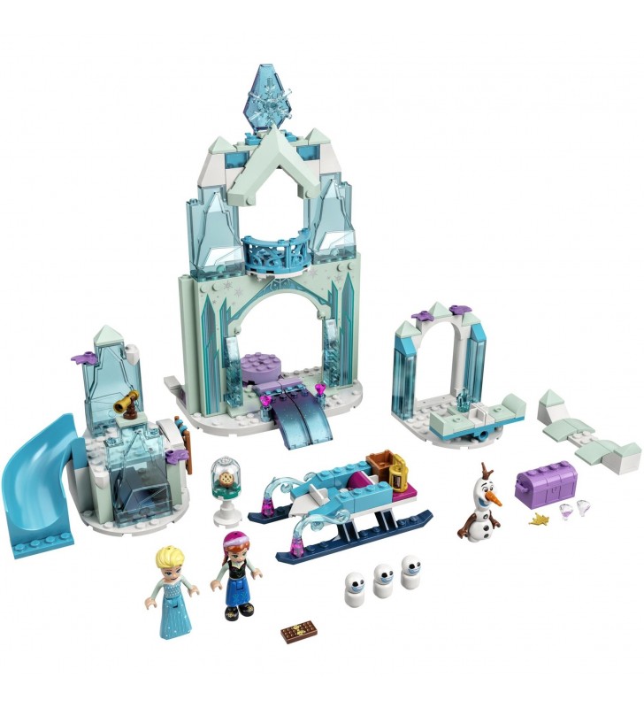 LEGO  43194 Jucărie de construcție Povestea de iarnă a Prințesei Disney Anna și Elsa