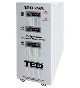 Stabilizator retea maxim 120KVA-SVC cu servomotor trifazat-trifazat TED120K3SVC