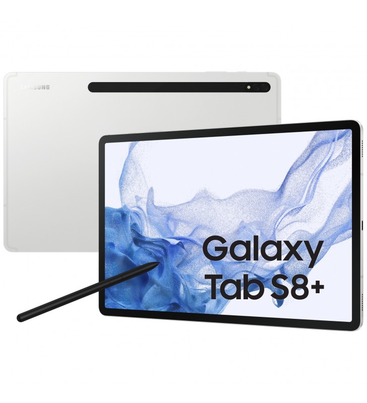 Samsung Galaxy Tab S8+ WiFi SM-X800 256 Giga Bites 31,5 cm (12.4") Qualcomm Snapdragon 8 Giga Bites Wi-Fi 6 (802.11ax) Android