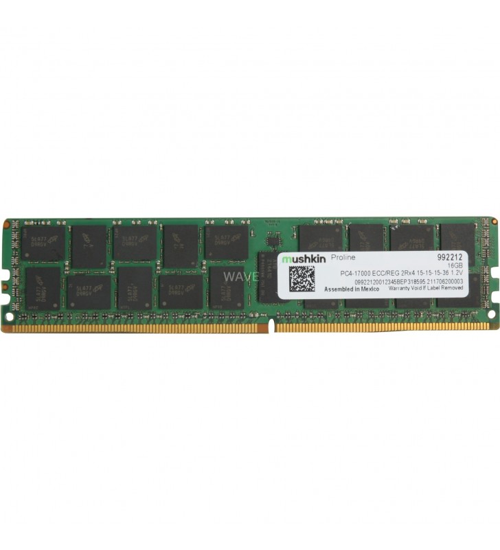 Mushkin  DIMM 16GB DDR4-2133 ECC REG, memorie