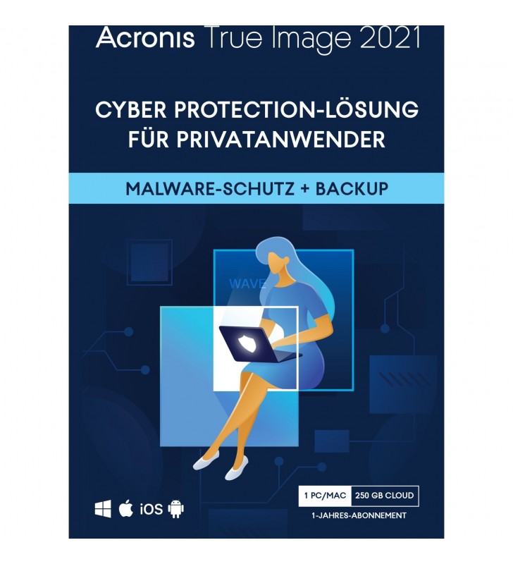 Acronis  True Image 2021 Advanced Protection, software de backup pentru date