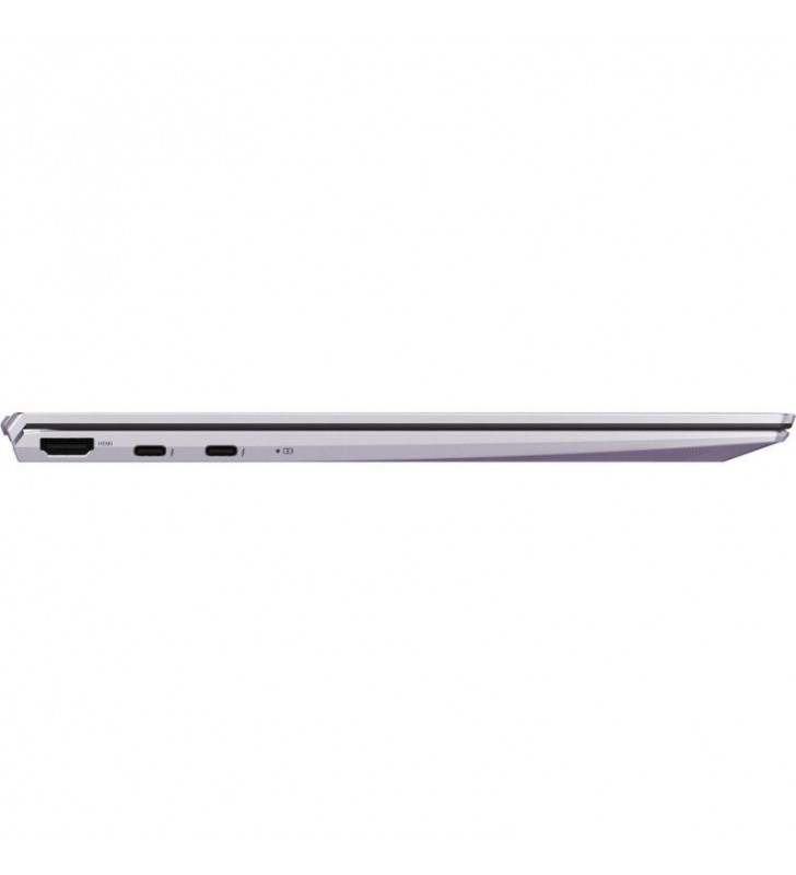 Laptop ASUS ZenBook 14 UX425EA-KI841W, Intel Core i7-1165G7 pana la 4.7GHz, 14" Full HD, 16GB, SSD 512GB, Intel Iris Xe Graphics, Windows 11 Home, Lilac Mist