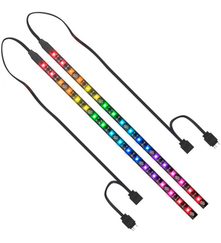 Banda LED RGB SILENTIUM PC Aurora Stripes