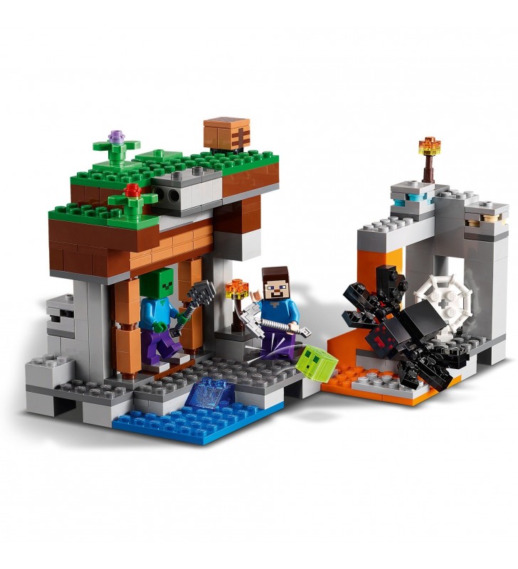 Jucărie de construcție LEGO  21166 Minecraft Mina abandonată