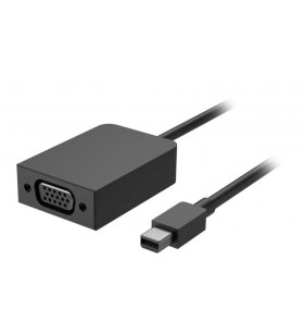 Microsoft Surface EJQ-00004 adaptor pentru cabluri video Mini DisplayPort VGA (D-Sub) Negru