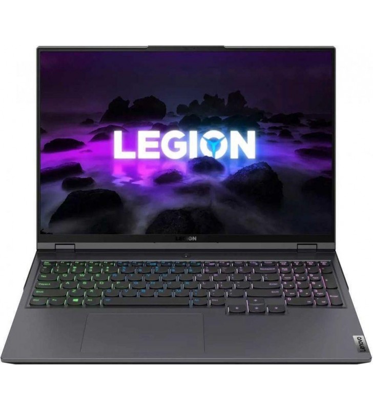 Laptop Lenovo Gaming 16'' Legion 5 Pro 16ACH6H, WQXGA IPS 165Hz G-Sync, Procesor AMD Ryzen™ 7 5800H, 32GB DDR4, 1TB SSD, GeForce RTX 3070 8GB, No OS, Stingray