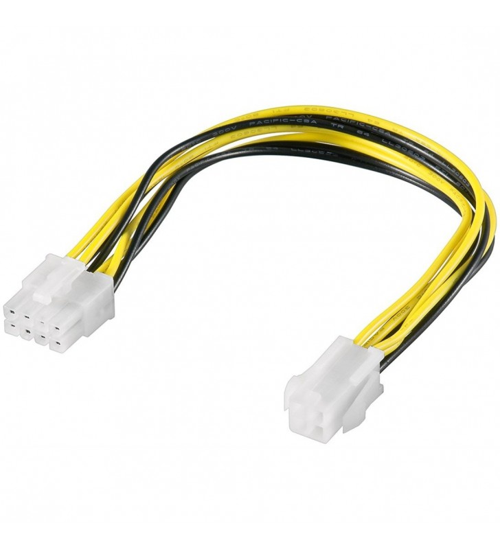goobay  Cablu de alimentare intern ATX 8p la 4p, adaptor