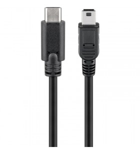 Cablu adaptor goobay  USB-C 2.0 - USB Mini-B 2.0