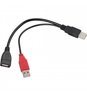 DeLOCK  USB cablu Y 2x mufă A - mufa A
