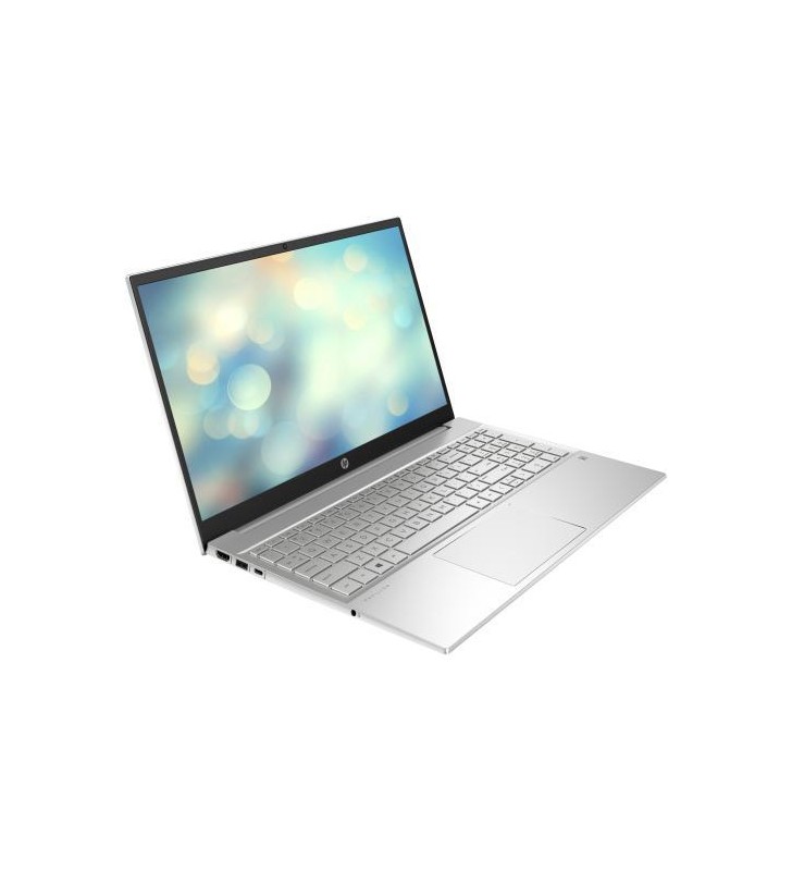 Laptop HP Pavilion 15-eg1001nq, Intel Core i5-1155G7, 15.6inch, RAM 8GB, SSD 256GB, Intel Iris Xe Graphics, Windows 11, Natural Silver