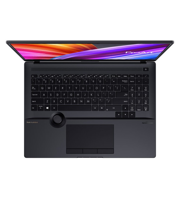 Laptop ASUS ProArt Studiobook 16 H7600HM-L2040X 16 inch UHD+ OLED Intel Core i7-11800H 32GB DDR4 2x 1TB SSD nVidia GeForce RTX 3060 FPR Windows 11 Pro Star Black