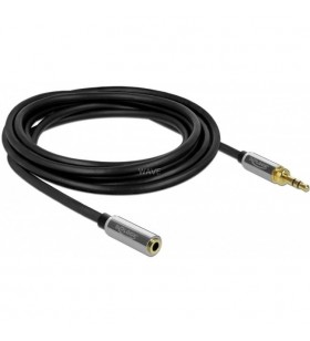 Cablu prelungitor jack DeLOCK 3,5 mm mufa 3 pini - priza