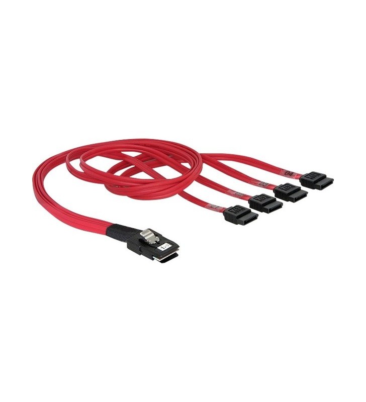 Cablu adaptor DeLOCK  mini SAS 36 pini (SFF 8087) - 4x SATA