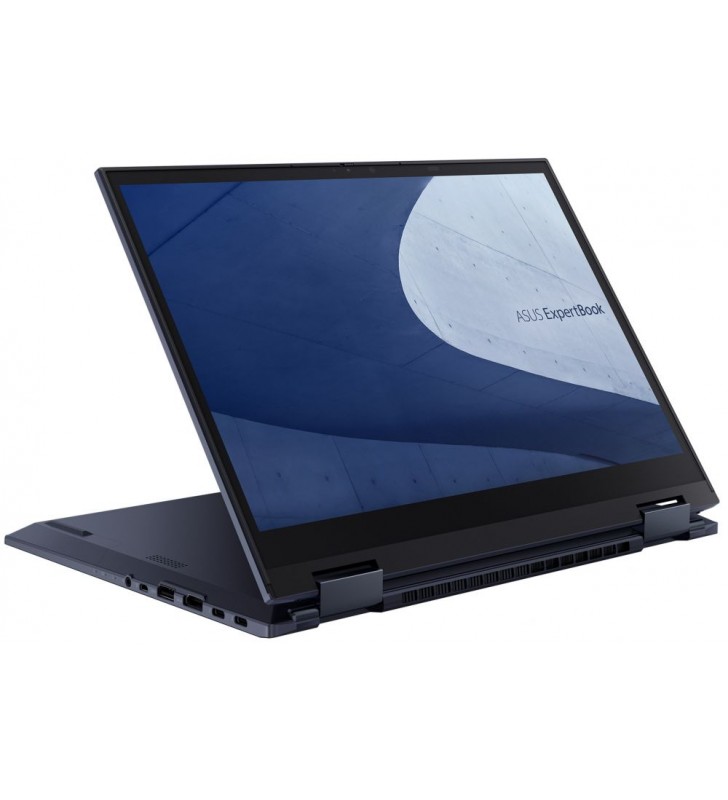 Laptop ASUS ExpertBook B7 Flip B7402FEA, i7-1195G7, 14 inch, Touch, RAM 16GB, SSD 1TB, Intel Iris Xe, Windows 11 Pro, Star Black
